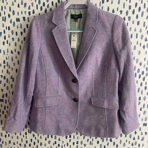 NWT Talbots Shetland Blazer - Picture 4 of 9